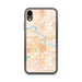 Custom Lawrence Kansas Map Phone Case in Watercolor
