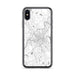 Custom Lawrence Massachusetts Map Phone Case in Classic