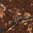 Lawrence Massachusetts Map Print in Ember Style Zoomed In Close Up Showing Details