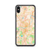 Custom Lawrence Massachusetts Map Phone Case in Watercolor