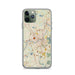 Custom Lawrence Massachusetts Map Phone Case in Woodblock