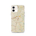 Custom Lawrenceville Georgia Map iPhone 12 Phone Case in Woodblock