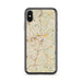 Custom Lawrenceville Georgia Map Phone Case in Woodblock