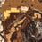 Leavenworth Washington Map Print in Ember Style Zoomed In Close Up Showing Details