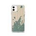 Custom iPhone 11 Leelanau County Michigan Map Phone Case in Afternoon