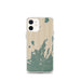 Custom iPhone 12 mini Leelanau County Michigan Map Phone Case in Afternoon