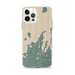 Custom iPhone 12 Pro Max Leelanau County Michigan Map Phone Case in Afternoon