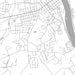 Lewisburg Pennsylvania Map Print in Classic Style Zoomed In Close Up Showing Details