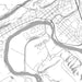 Lewistown Pennsylvania Map Print in Classic Style Zoomed In Close Up Showing Details