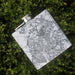 Lexington Kentucky Custom Engraved City Map Inscription Coordinates on 6oz Stainless Steel Flask in White