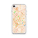 Custom Lexington Kentucky Map iPhone SE Phone Case in Watercolor