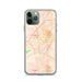 Custom Lincoln Nebraska Map Phone Case in Watercolor