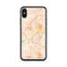 Custom Lincoln Nebraska Map Phone Case in Watercolor