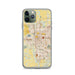 Custom Lincoln Nebraska Map Phone Case in Woodblock