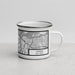 Right View Custom Linden New Jersey Map Enamel Mug in Classic