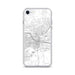Custom Little Rock Arkansas Map iPhone SE Phone Case in Classic