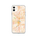 Custom Little Rock Arkansas Map Phone Case in Watercolor