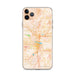 Custom Little Rock Arkansas Map Phone Case in Watercolor