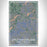 Little Switzerland North Carolina Map Print Portrait Orientation in Afternoon Style With Shaded Background