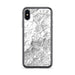 Custom iPhone X/XS Little Switzerland North Carolina Map Phone Case in Classic
