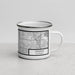 Right View Custom Littleton Colorado Map Enamel Mug in Classic