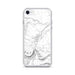 Custom Livingston Montana Map iPhone SE Phone Case in Classic