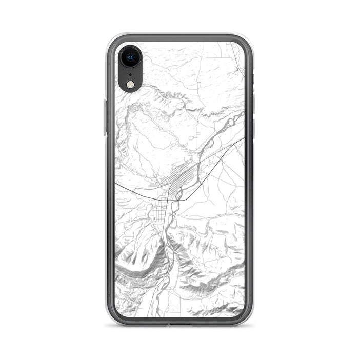 Custom Livingston Montana Map Phone Case in Classic