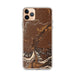 Custom Livingston Montana Map Phone Case in Ember