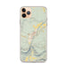 Custom Livingston Montana Map Phone Case in Woodblock