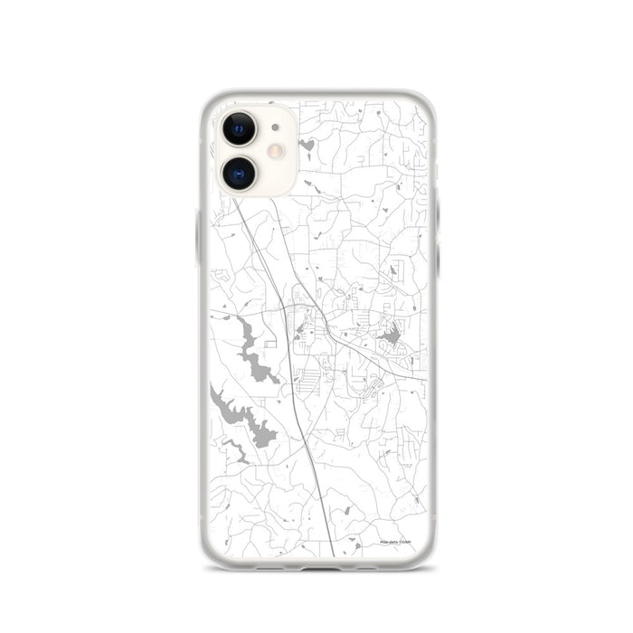 Custom Locust Grove Georgia Map Phone Case in Classic