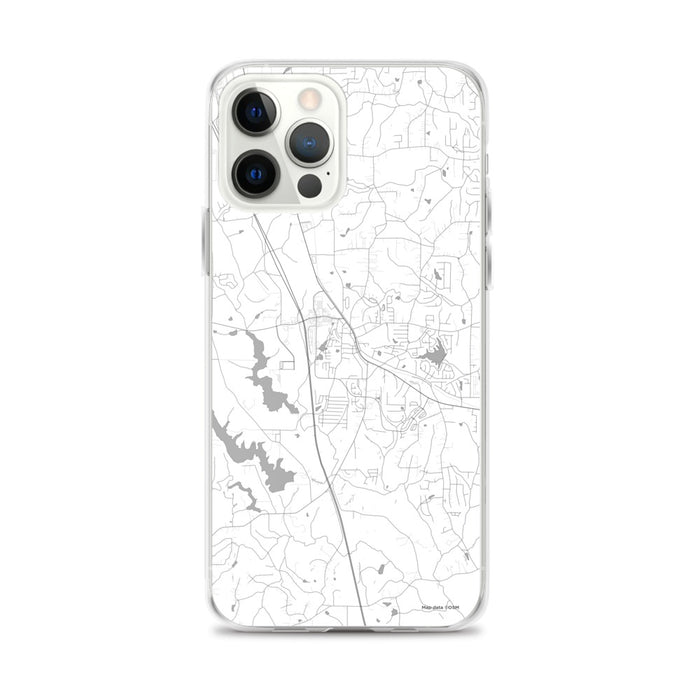 Custom Locust Grove Georgia Map iPhone 12 Pro Max Phone Case in Classic