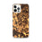 Custom Locust Grove Georgia Map iPhone 12 Pro Max Phone Case in Ember