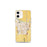 Custom Lodi California Map iPhone 12 mini Phone Case in Woodblock