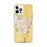 Custom Lodi California Map iPhone 12 Pro Max Phone Case in Woodblock