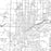 Logan Utah Map Print in Classic Style Zoomed In Close Up Showing Details