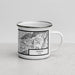 Right View Custom Logan Utah Map Enamel Mug in Classic