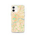 Custom London United Kingdom Map Phone Case in Watercolor