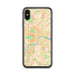 Custom London United Kingdom Map Phone Case in Watercolor