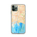 Custom Long Beach California Map Phone Case in Watercolor