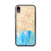 Custom Long Beach California Map Phone Case in Watercolor
