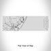 Rendered View of Long Beach Island New Jersey Map Engraving on 10oz Stainless Steel Insulated Cup with Sipping Lid
