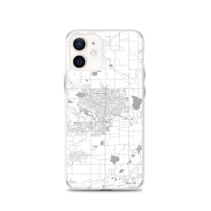 Custom Longmont Colorado Map iPhone 12 Phone Case in Classic
