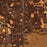 Longmont Colorado Map Print in Ember Style Zoomed In Close Up Showing Details