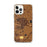 Custom Longmont Colorado Map iPhone 12 Pro Max Phone Case in Ember
