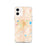 Custom Longmont Colorado Map iPhone 12 Phone Case in Watercolor