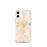 Custom Longmont Colorado Map iPhone 12 mini Phone Case in Watercolor