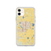 Custom Longmont Colorado Map Phone Case in Woodblock