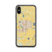 Custom Longmont Colorado Map Phone Case in Woodblock