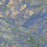 Longs Peak Colorado Map Print in Afternoon Style Zoomed In Close Up Showing Details