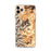 Custom iPhone 11 Pro Max Longs Peak Colorado Map Phone Case in Ember
